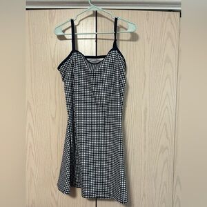 Wild Fable Black and White Gingham Mini Dress
